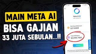 CARA MENGHASILKAN UANG DARI META AI WHATSAPP, CARI UANG DI INTERNET - CARA DAPAT UANG DARI INTERNET