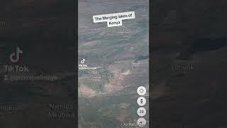 The Merging lakes of KENYA   #maps #LakeBaringo #LakeBogoria #borders