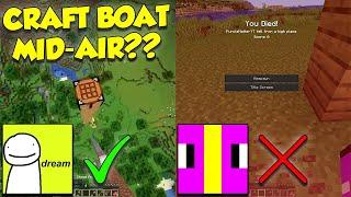 Attempting Dream's MLG Boat Mid-Air Play