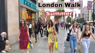 A Hot Summer Day London Walk Morning To Evening || Central London