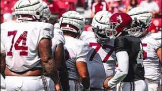 Alabama 1st Scrimmage is In The Books My Thoughts ( Jalen Milroe Impressed)