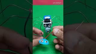 How To Make a Robot Spider Make it Home #shorts #experiment #trending