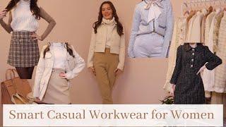 Smart Casual Workwear for Women | Business Casual Work Outfit Ideas ~ Molly Jo