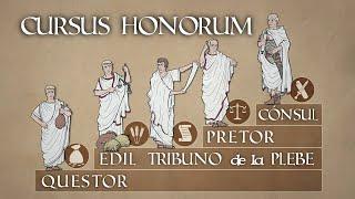 CONOCE la Carrera Política en la Antigua Roma Cursus Honorum romano.