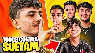 SUETAM TIROU X1 COM TODOS DA HERO BASE NO FORTNITE!!!