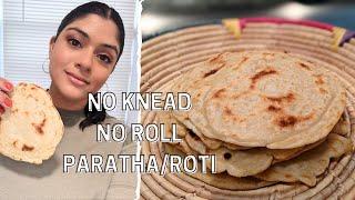 Paratha Recipe With Liquid Dough • No Rolling, No Kneading Paratha Recipe