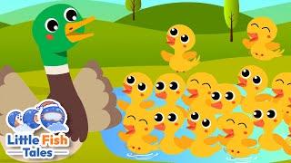 500 Ducks | Kids Songs | Little Fish Tales | #duck