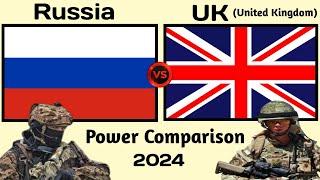 Russia vs UK military power comparison 2024 | UK vs Russia military power 2024 |world military power