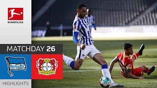 Hertha Berlin - Bayer 04 Leverkusen | 3-0 | Highlights | Matchday 26 – Bundesliga 2020/21