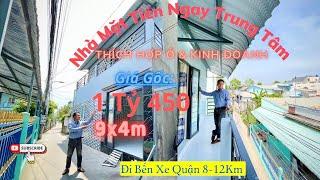 NHÀ BÌNH CHÁNH GIÁ RẺ 2023 I Hãy cùng Lộc Nguyễn Tham quan căn nhà mặt tiền hẻm giá rẻ nhất khu vực