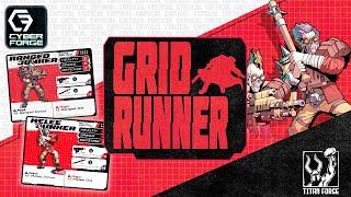 Grid Runner Intro - New Solo Adventure Game by Cyber Forge