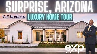 Toll Brothers Luxury Model Home Tour In Surprise Arizona | Sterling Grove