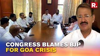 Goa Political Crisis: Congress Complains About Cadre Going To BJP Amid Mega Rebellion In Vadra Cong