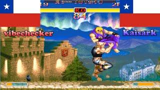 슈퍼 스트리트 파이터 2 터보  vibechecker (Chile) vs Kaisark (Chile) Super Street Fighter 2 Turbo