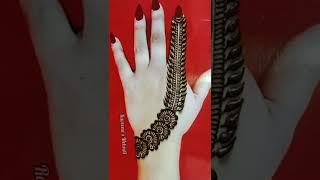 Simple Mehndi design|| Latest easy mehndi design for hand||Raveena's Mehndi