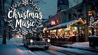  Vintage Christmas Vibes: Snowy Streets & Classic Holiday Tunes ️