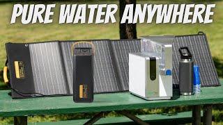 Pure Water, Anywhere Power:  AquaTru & Portable Solar Power Station Announcement