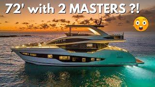 Brand New Model PEARL 72 Luxury Liveaboard Cruiser Motor Yacht Tour & Specs