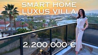 LUXUS VILLA | SMART HOME DE LUXE | PANORAMABLICK | KARGICAK/ALANYA | #villa #alanya #türkiye