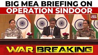LIVE: Ministry Of External Affairs Special Briefing On Operation Sindoor | Vikram Misri
