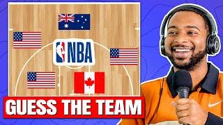 Can You Guess The NBA Team By The Countries They're From?