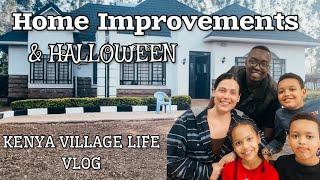 More Homestead Improvements || Halloween in the Village || Life in Kenya || VLOG