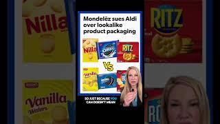 Lookalike Packaging? Mondelez Takes Aldi to Court | Blake Morgan #shorts