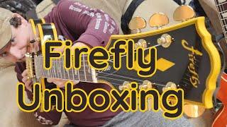 Firefly FFLPS Yellow Bat #guitar #Unboxing & #Review *Now in Canada*