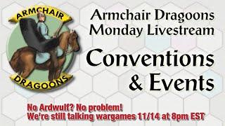 Armchair Dragoons Live!  Conventions & Events for 2023