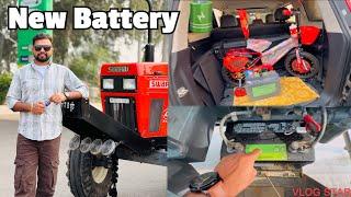 Swaraj 855 पर New Battery रखी | Vijay Gujjar Vlogs