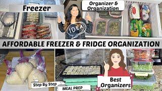 Freezer Organization With New Freezer Safe Organizers Meal Prep Best Organizers & Organization Ideas