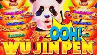 NEW SLOT! QUINTUPLE POT GAME!!  WU JIN PEN Slot Machine (LIGHT & WONDER)