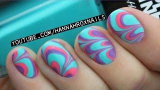 Water Marble Nail Art (Tips & Tricks!)