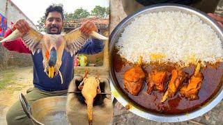 ठंड के मौसम में गर्मी की अहसास कराने वाली Duck Curry | स्वाद ऐसा कि पेट भरे मन नहीं | Hungry Diwakar