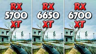 RX 5700 XT vs 6650 XT vs 6700 XT in 2025