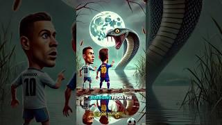 Ronaldo and Messi’s Mysterious Island #shorts