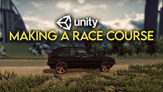 Making A Race Modern Course with Free Assets | Unity