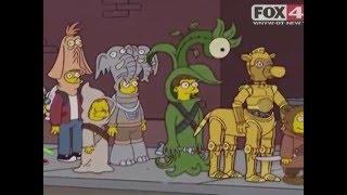 The Simpsons: Cosmic Wars Premiere