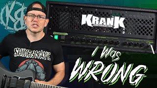 I Was WRONG About These Amps | Krank Krankenstein +