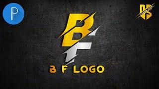 B F Logo Design তৈরি করুন Pixellab এর সাহায্যে || S Logo || New Logo Video || Dhakaya Show.