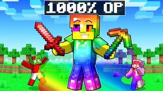 Sunny Got 1000% OP in Minecraft!