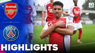 Arsenal vs PSG | Highlights | UEFA Youth League 01-10-2024