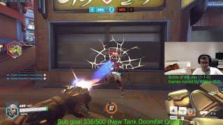 Overwatch 2 Agressive Top Ranked Tank Doomfist Gameplay By Chipsa