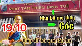 19/10-PTThiên Định Tuệ thăm ông bà và Út thìn-Thiện Nguyện gia lai