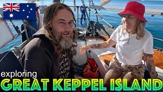 Exploring Great Keppel & Sailing up to Hexham Island in Queensland Australia