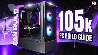 105K PC Build Guide 2024 | Ft. RTX 4060 8GB