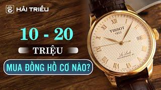 Đồng hồ cơ automatic tốt nhất TISSOT T006.407.36.263.00 và SEIKO SRPG03J1 | T085.407.11.011.00 |