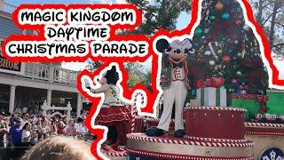 Magic Kingdom Christmas Time is Here! Very Merry Daytime float & Jingle Cruise!