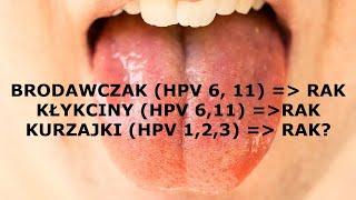 HPV - NIE MA TYPÓW NIEONKOGENNYCH -  nawet z kłykcin i brodawek() może się rozwinąć rak