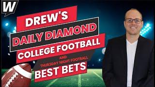 Thursday College Football Picks | NFL Thursday Night Football | Drew's Daily Diamond | 10/17/24